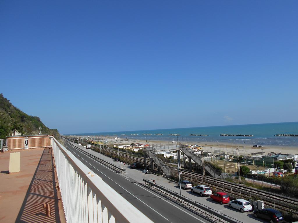 Hotel Ristorante Miramare เปซาโร ภายนอก รูปภาพ